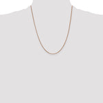 14k Rose Gold 1.0mm Box Chain