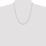 14k Rose Gold .8mm D/C Cable Chain