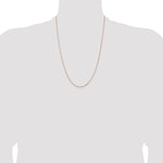 14k Rose Gold .95mm Box Chain