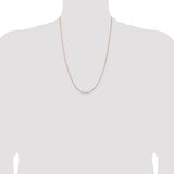 14k Rose Gold .95mm Box Chain