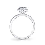 Morgan - Round Halo Engagement Ring