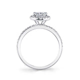 Morgan - Round Halo Engagement Ring