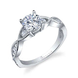 Bernadette - Round Solitaire Engagement Ring