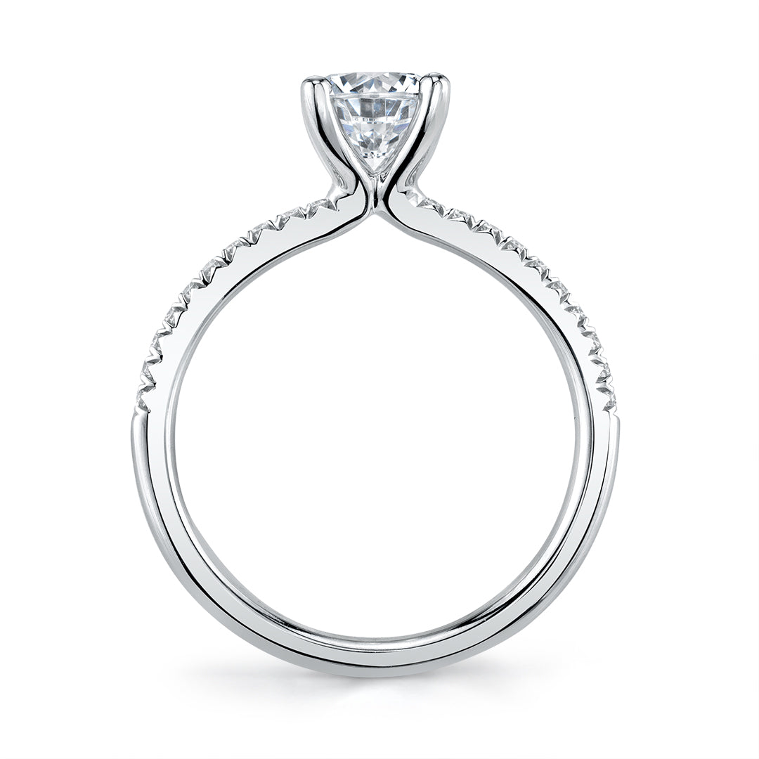 Cushion Cut Classic Engagement Ring - Adorlee