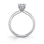 Emerald Cut Classic Engagement Ring - Adorlee