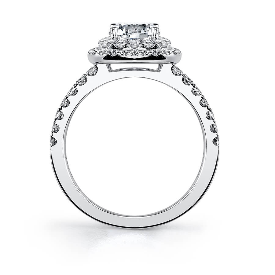 Melodie - Classic Double Halo Engagement Ring