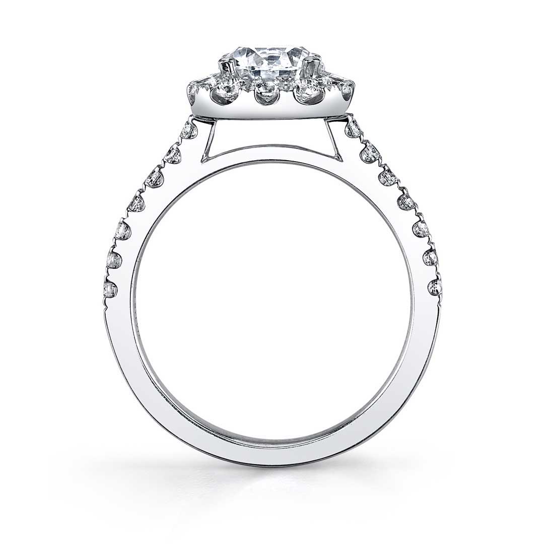Oval Cut Classic Halo Engagement Ring - Jacalyn