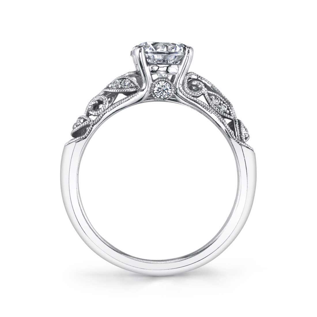Oval Cut Modern Vintage Engagement Ring - Roial