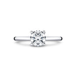 Round Cut Solitaire Engagement Ring - Amelia