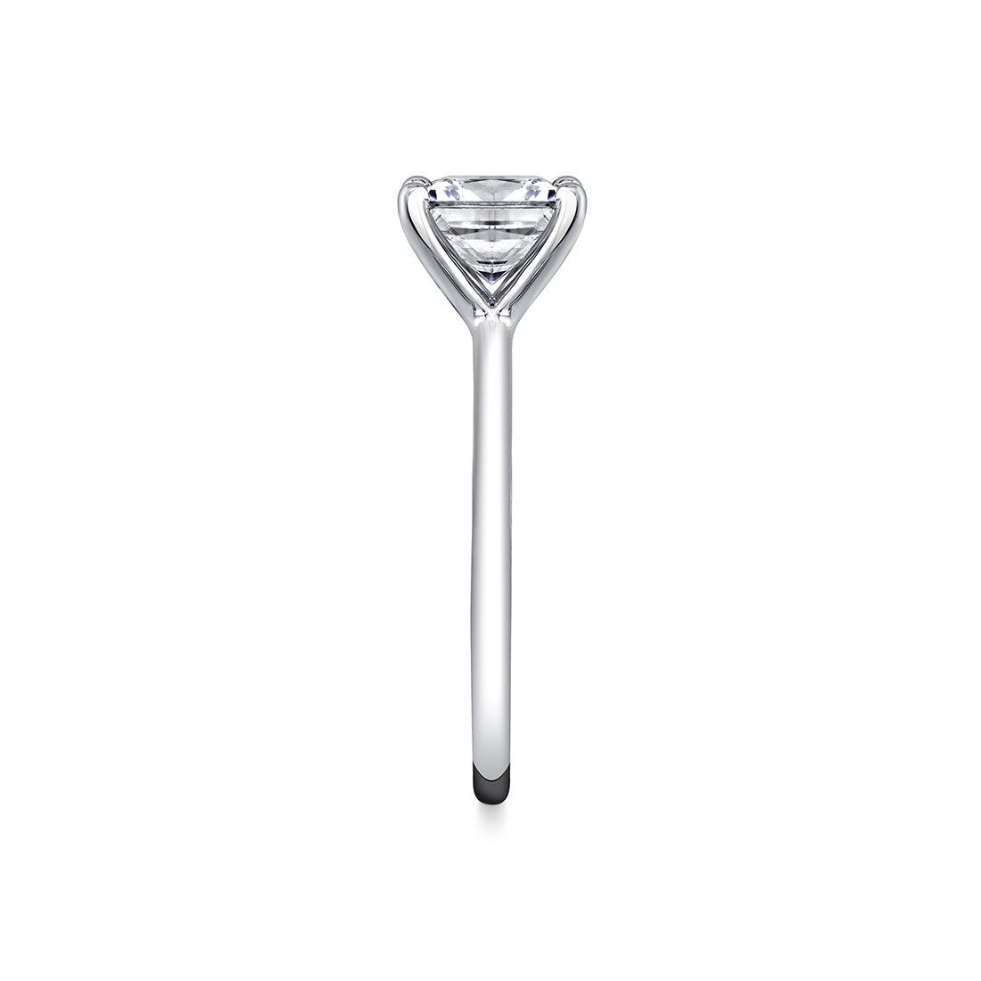 Princess Cut Solitaire Engagement Ring - Amelia