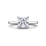 Princess Cut Solitaire Engagement Ring - Amelia