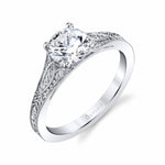 Vintage Inspired Engagement Ring