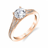 Vintage Inspired Engagement Ring