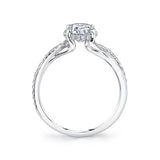 Spiral Engagement Ring
