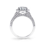 Vintage Inspired Oval Engagement Ring - Naomi