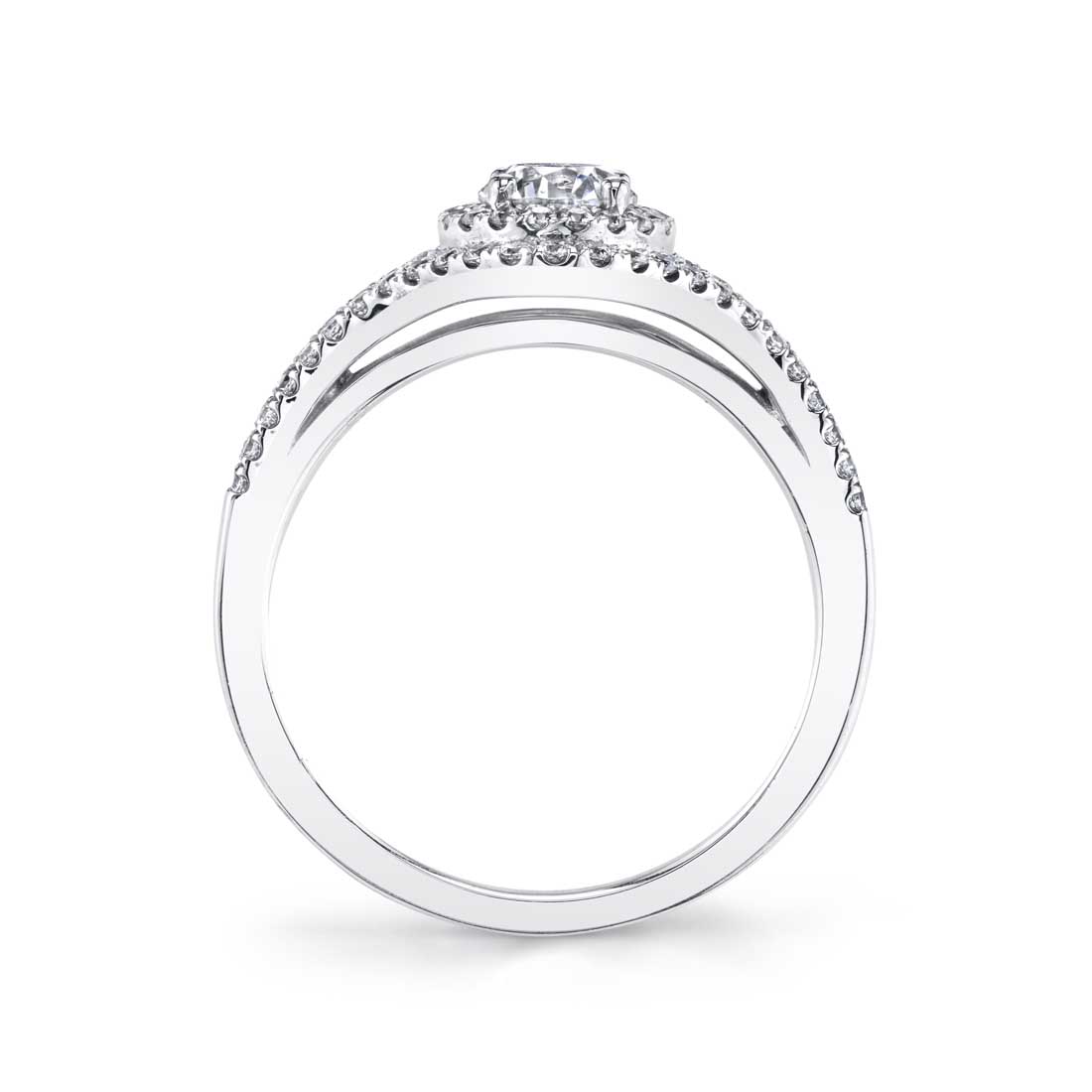 Split Shank Engagement Ring