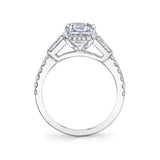 Baguette Engagement Ring - Isla