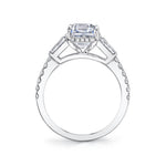 Three Stone Engagement Ring - Isla