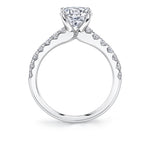 Oval Cut Classic Engagement Ring - Aimee
