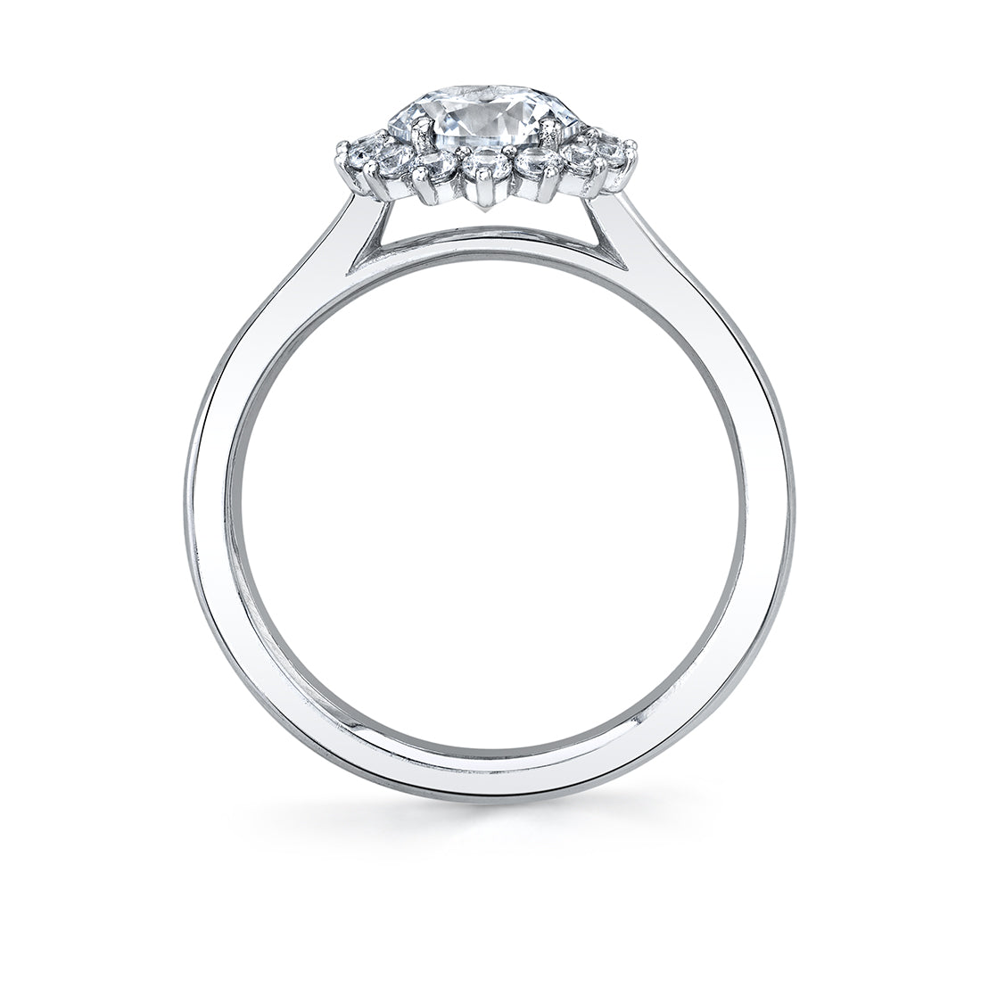 Unique Oval Engagement Ring - Farrah