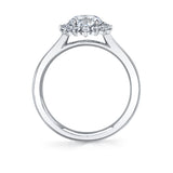 Unique Oval Engagement Ring - Farrah