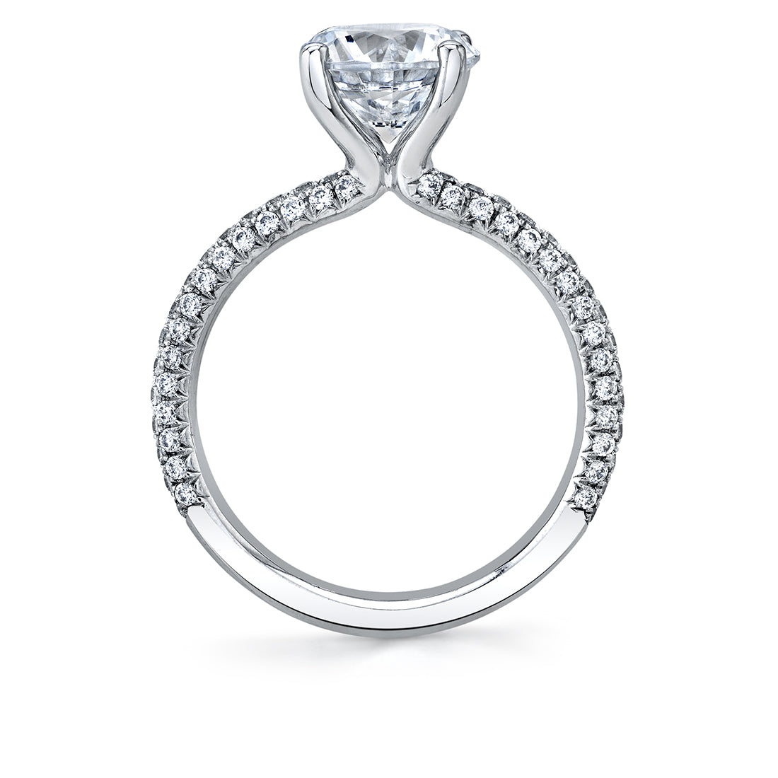 Classic Pave Engagement Ring - Braylin