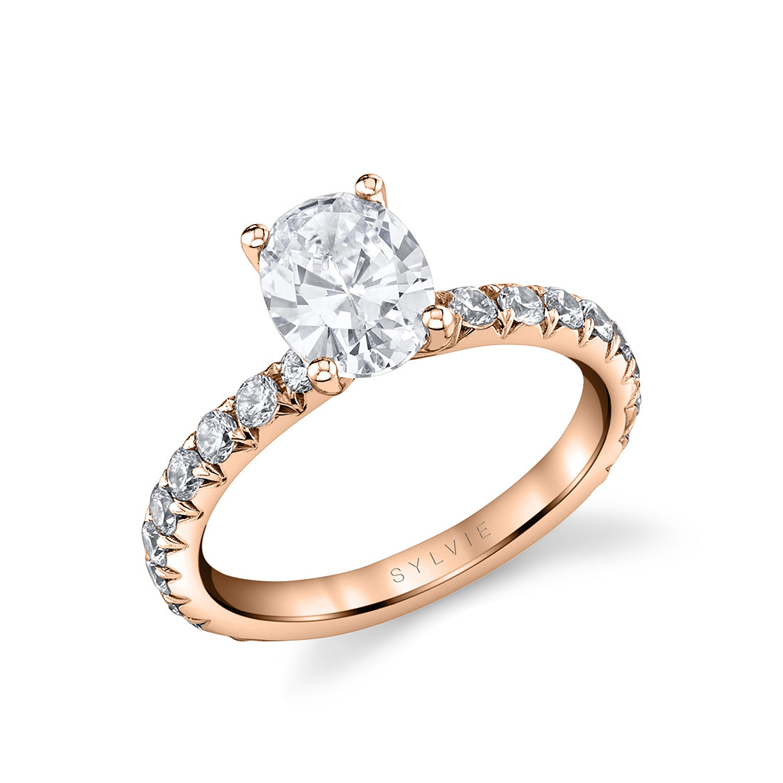 Oval Cut Classic Engagement Ring - Capri