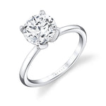 Tulira Solitaire Marquise Petal Prong Engagement Ring - Chrys