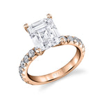 Emerald Cut Classic Engagement Ring - Blakely