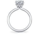 Round Cut Solitaire Engagement Ring - Blake