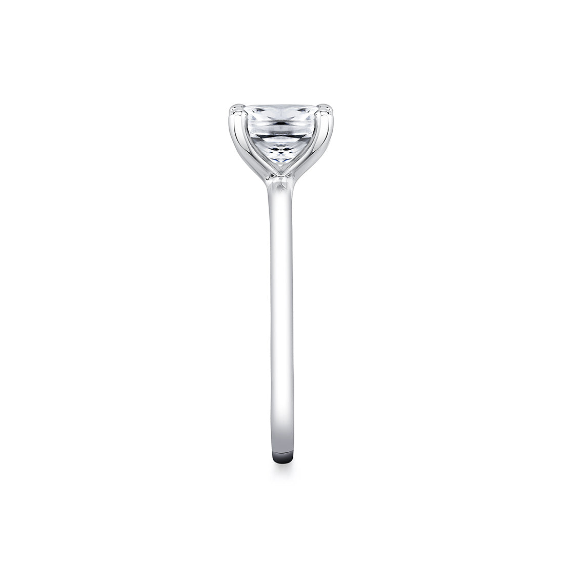 Iconelle Solitaire Two Tone Engagement Ring - Diana