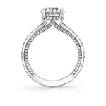 Iconelle Hidden Halo Engagement Ring - Giana
