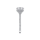 Iconelle Hidden Halo Engagement Ring - Giana