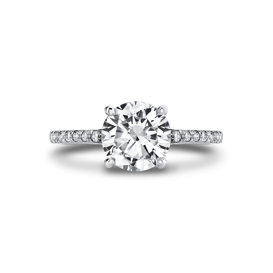 Iconelle Hidden Halo Engagement Ring - Giana
