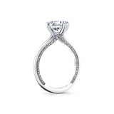 Iconelle Solitaire Compass Engagement Ring - Kate
