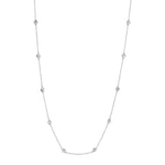 0.28CT 14K W/G 18"" DIAMONDS BY THE YARD CHAIN