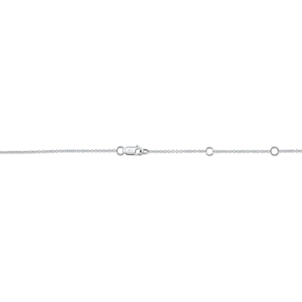 0.28CT 14K W/G 18"" DIAMONDS BY THE YARD CHAIN