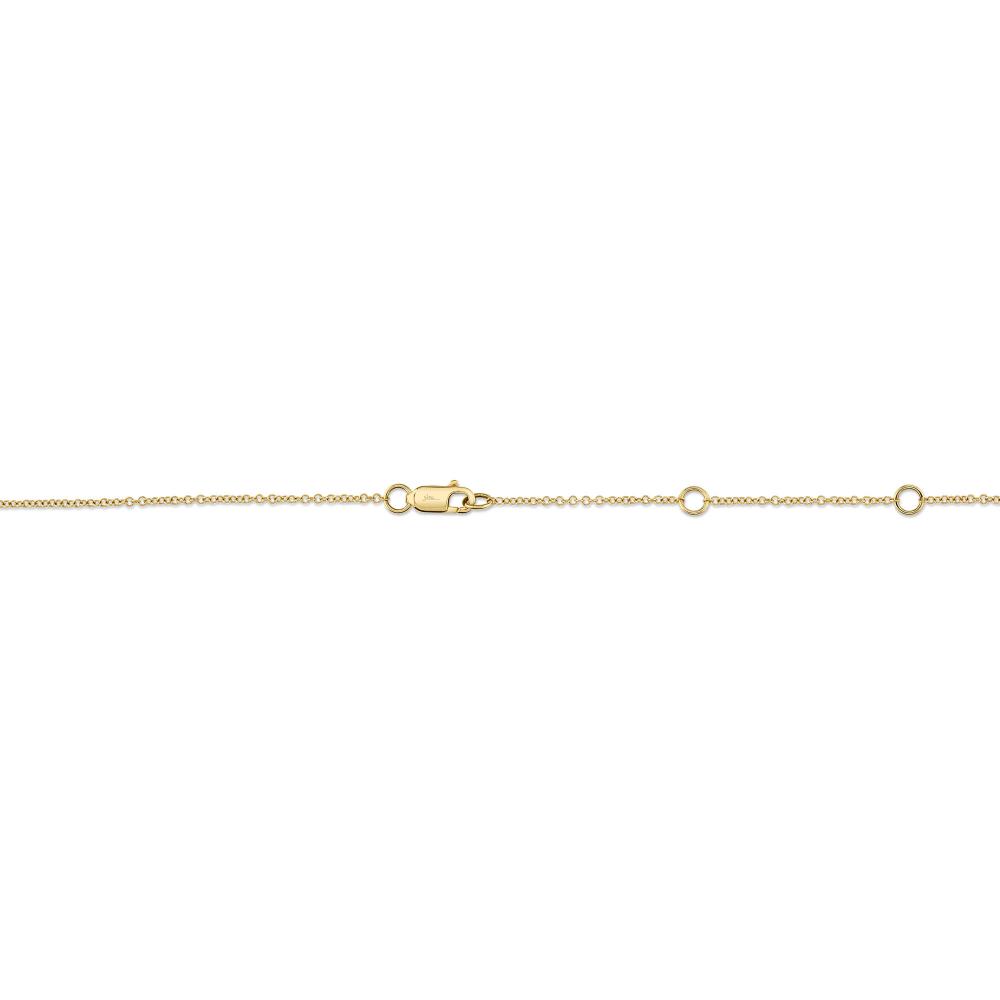 0.28CT 14K Y/G 18"" DIAMONDS BY THE YARD CHAIN