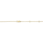 0.28CT 14K Y/G 18"" DIAMONDS BY THE YARD CHAIN