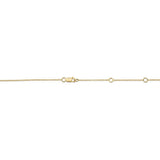 0.28CT 14K Y/G 18"" DIAMONDS BY THE YARD CHAIN