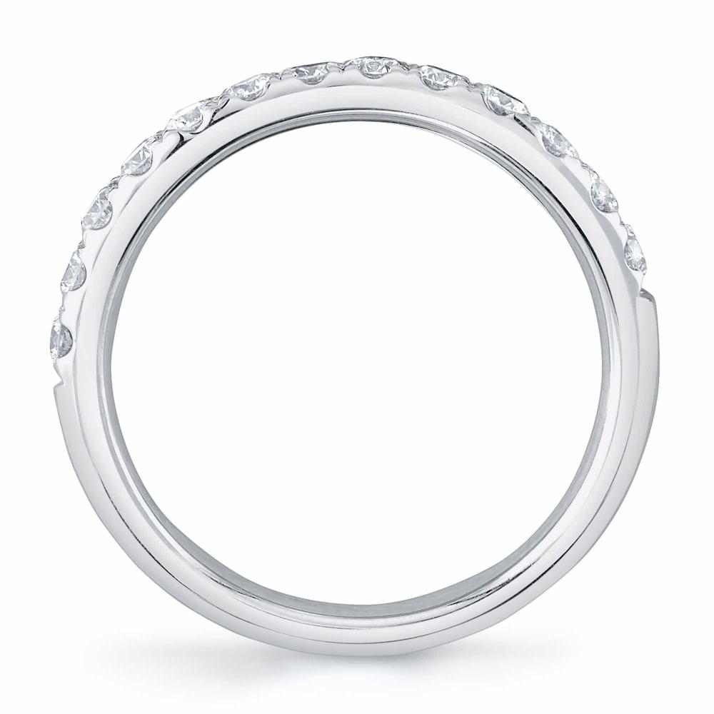 0.55CT 14K W/G DIAMOND LADYS BAND