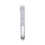 0.40CT 14K W/G DIAMOND LADYS BAND