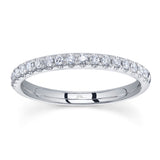 0.25CT 14K W/G DIAMOND LADYS BAND