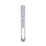 0.25CT 14K W/G DIAMOND LADYS BAND
