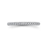 0.18CT 14K W/G DIAMOND LADYS BAND