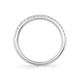 0.18CT 14K W/G DIAMOND LADYS BAND