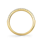 0.18CT 14K Y/G DIAMOND LADYS BAND