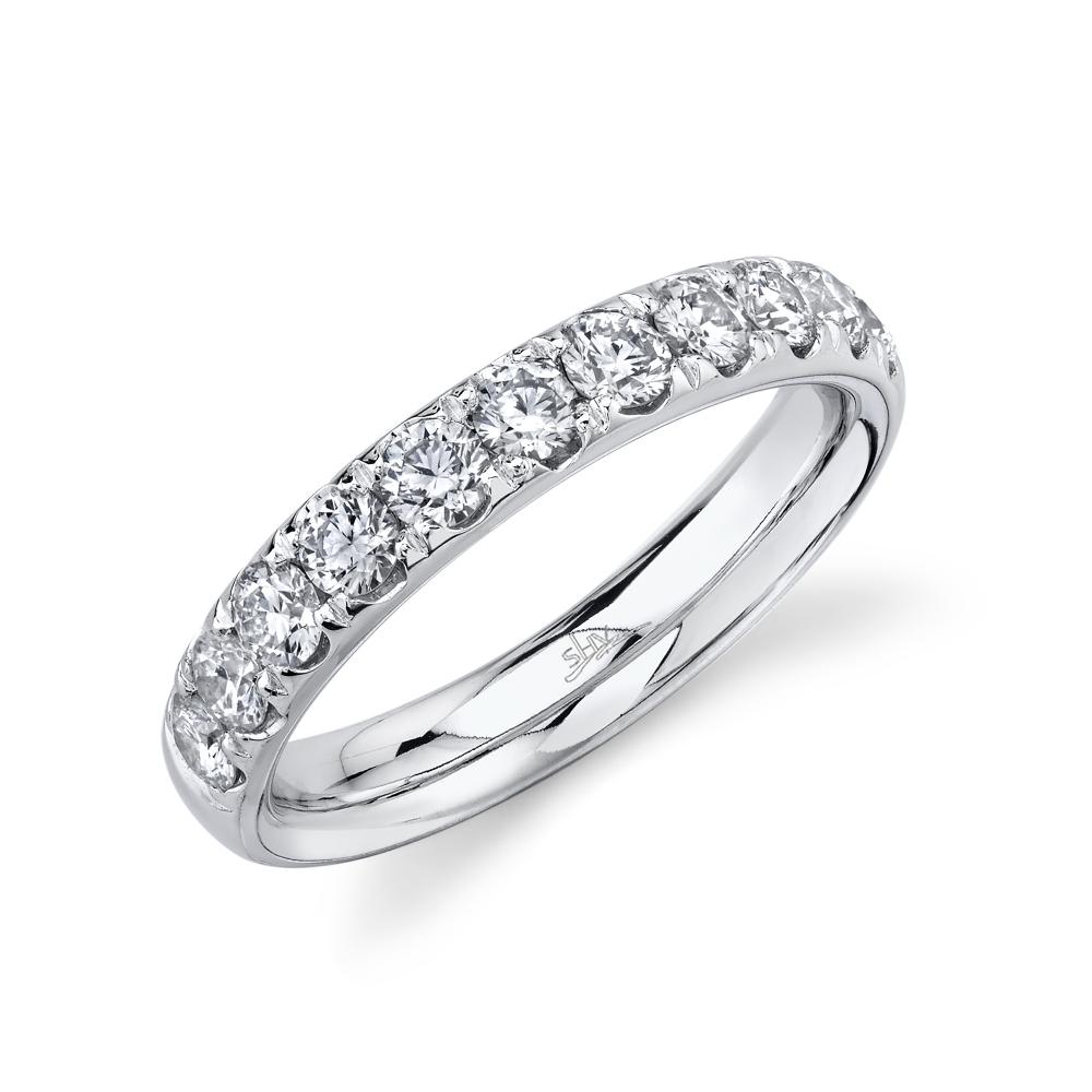 0.90CT 14K W/G DIAMOND LADYS BAND