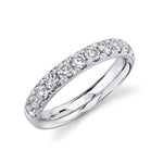 0.90CT 14K W/G DIAMOND LADYS BAND