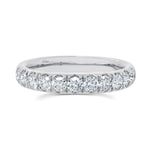 0.90CT 14K W/G DIAMOND LADYS BAND